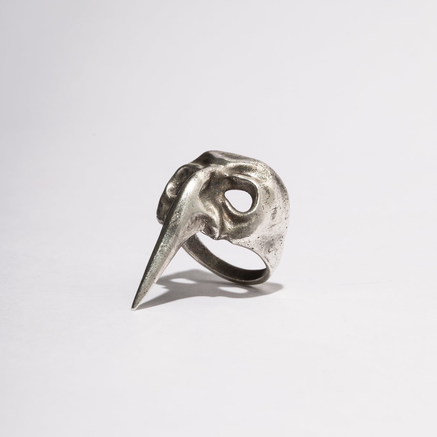 Plague Doctor Mask Ring © | handmade jewelry