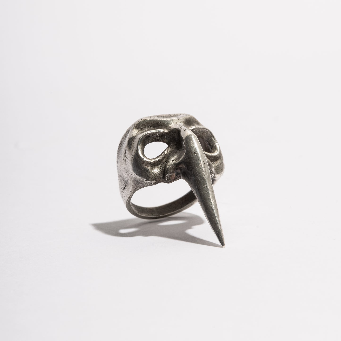 Plague Doctor Mask Ring © | handmade jewelry