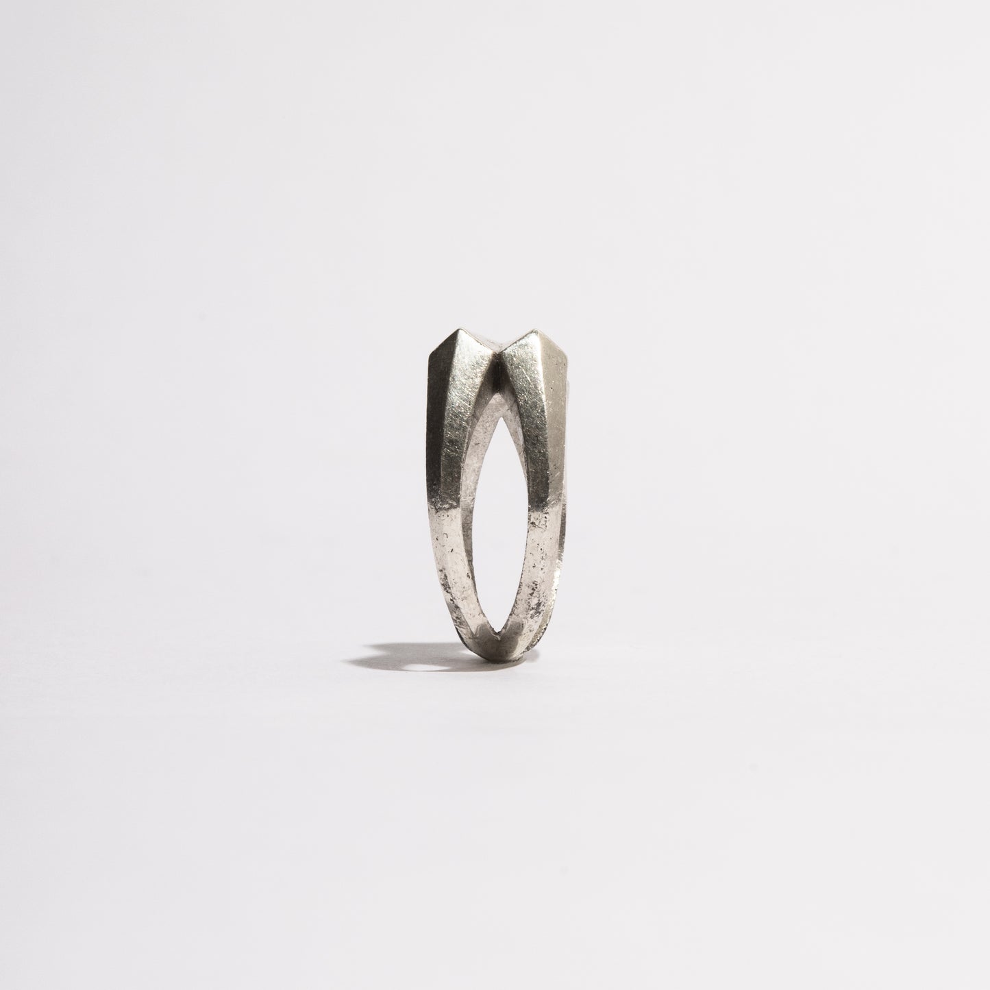 X Silver Ring © | handmade jewelry