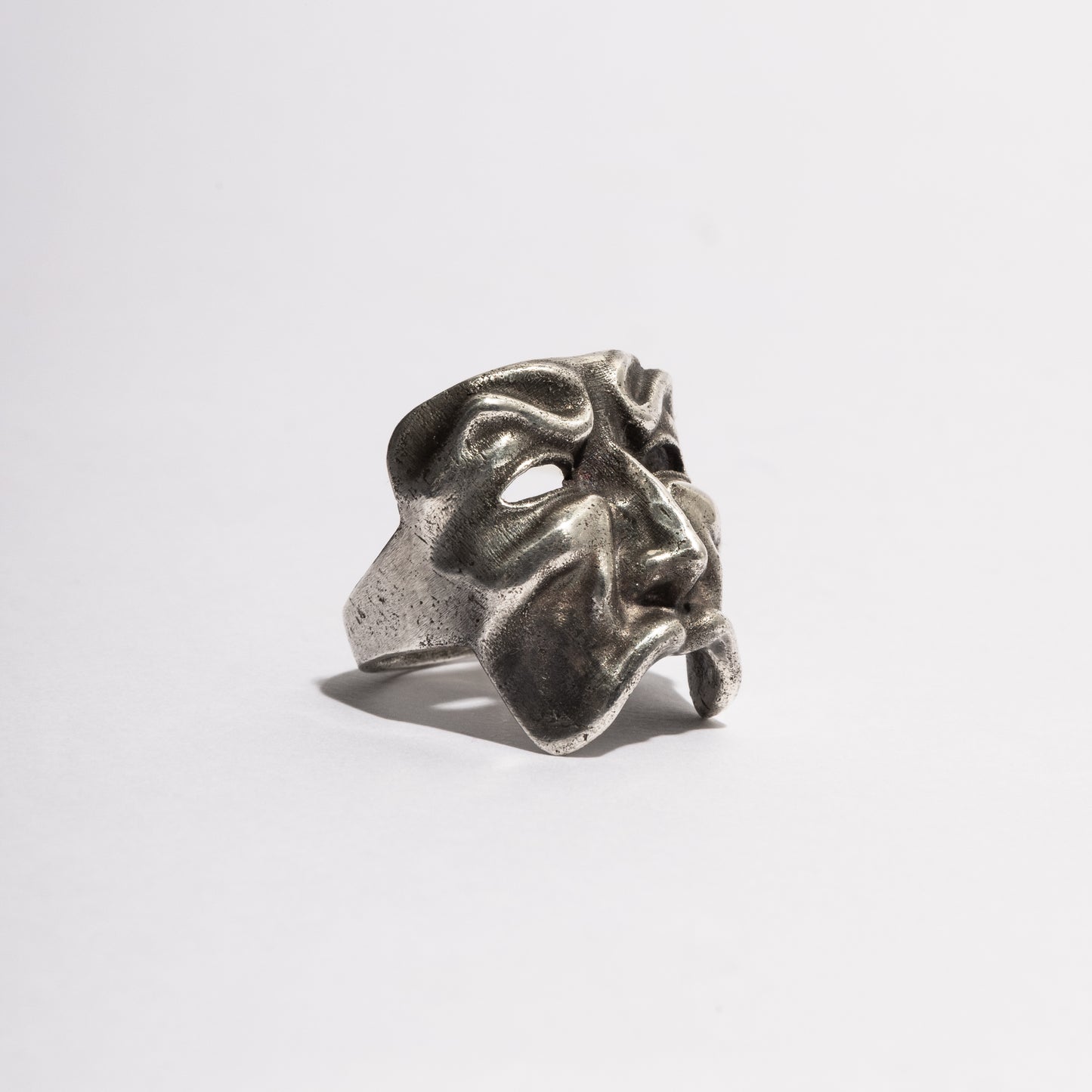 Bernardon Mask Ring © | handmade jewelry