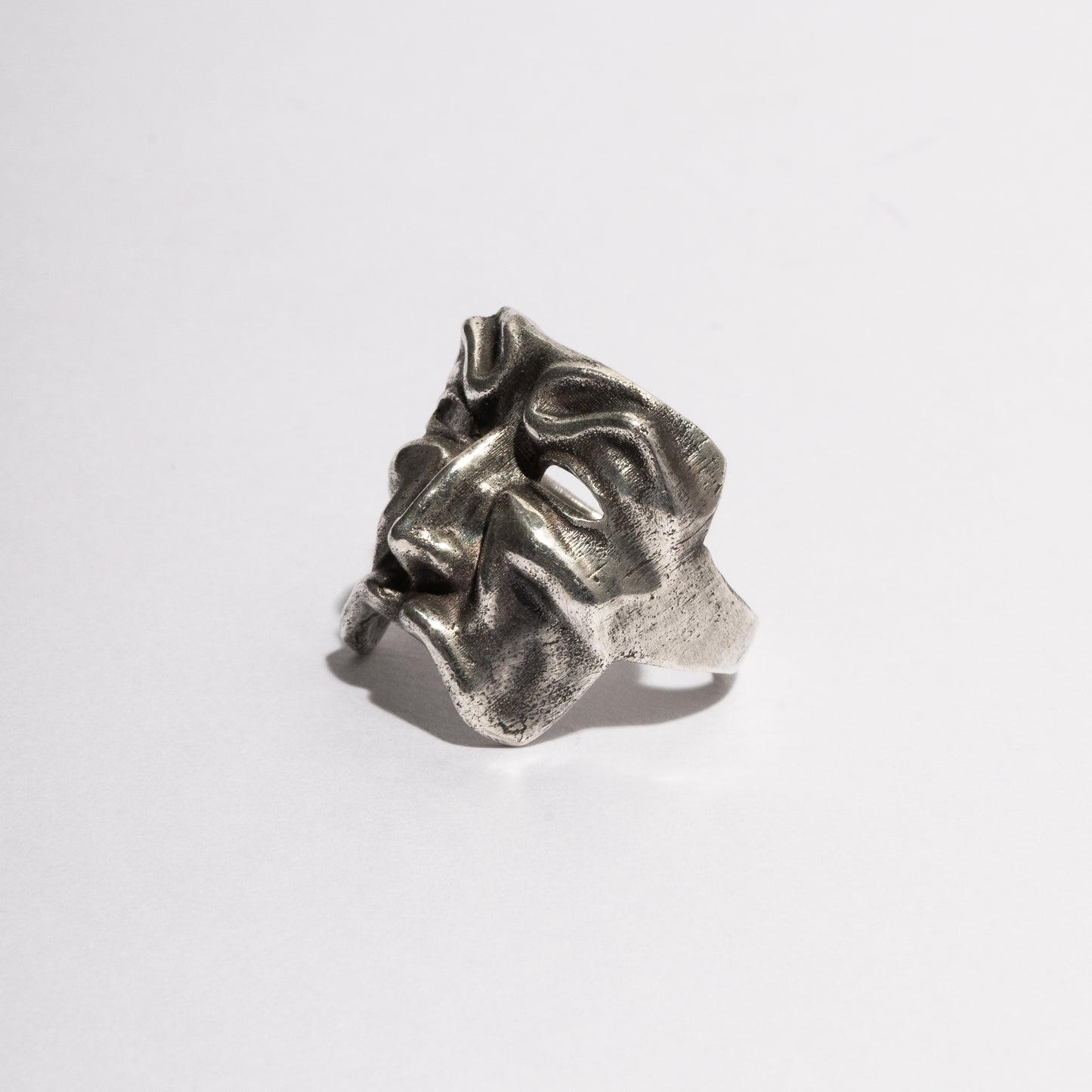 Bernardon Mask Ring © | handmade jewelry