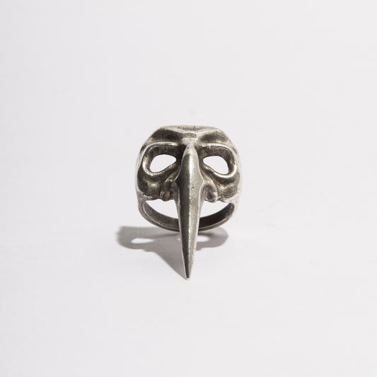 Plague Doctor Mask Ring © | handmade jewelry