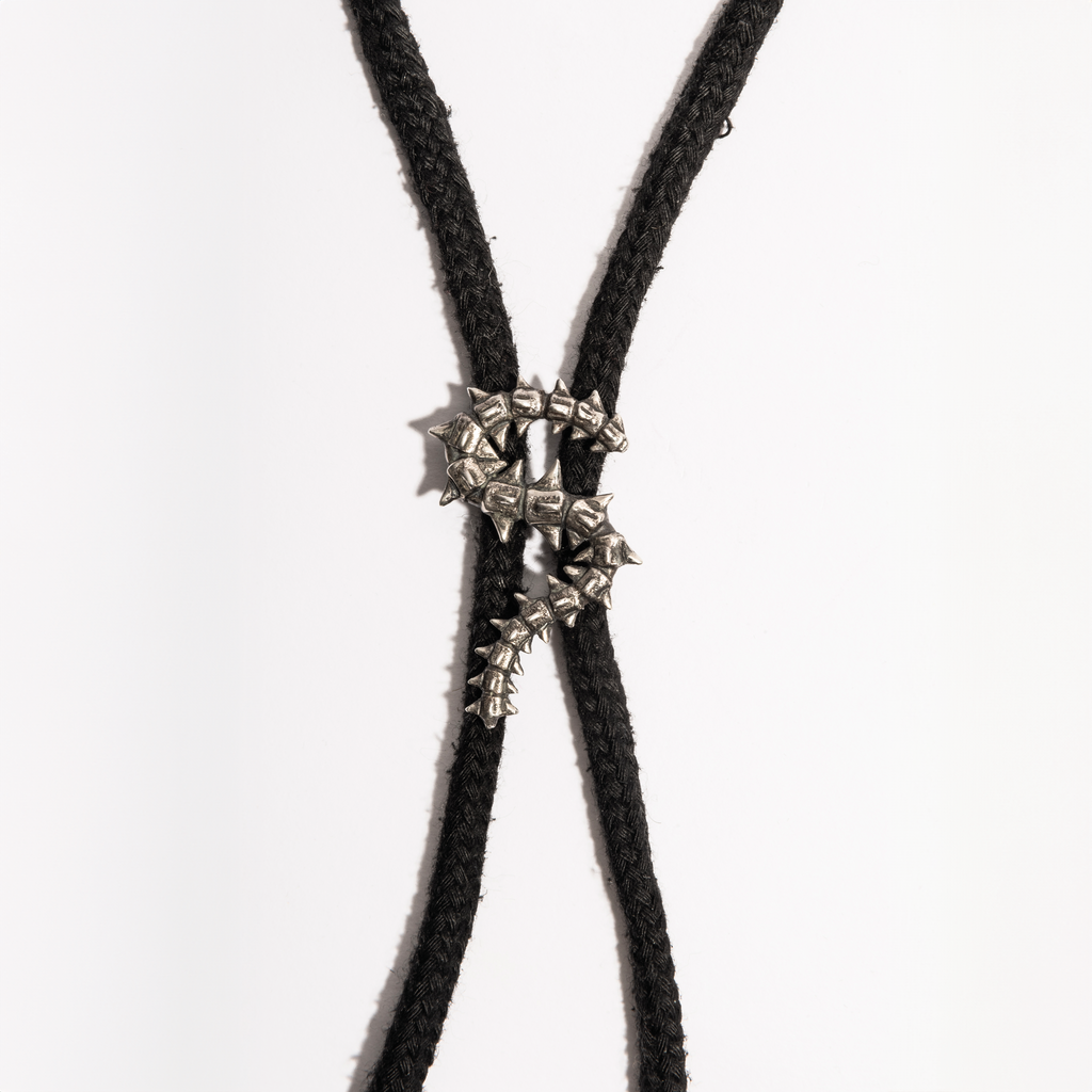 Silver Bolo Tie © | handmade jewelry