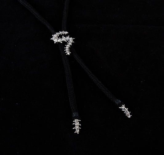 Silver Bolo Tie © | handmade jewelry